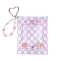 Japan Sanrio Original Clear Pouch - My Melody / Pastel Checker - 1