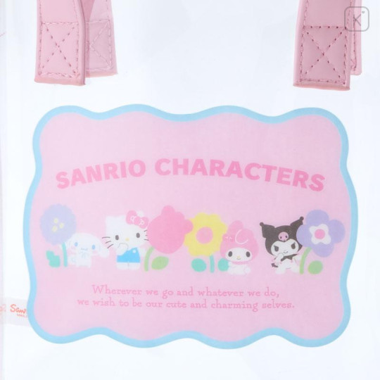 Japan Sanrio Original 2way Shoulder Handbag - Pastel Checker - 4