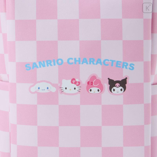Japan Sanrio Original 2way Shoulder Handbag - Pastel Checker - 5