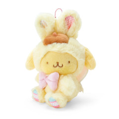 Japan Sanrio Original Mascot Holder - Pompompurin / Easter Rabbit