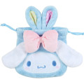 Japan Sanrio Original Drawstring Bag 2pcs Set - Cinnamoroll / Easter Rabbit - 4