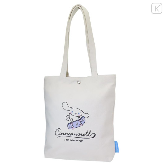 Japan Sanrio Tote Bag - Cinnamoroll / Jump - 1