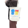 Japan Doraemon Tote Bag - Brother & Sister - 2