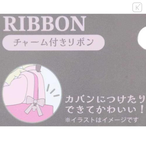 Japan Sanrio Accessory Clip Ribbon & Charm - My Melody / Ururu Heart Series - 4