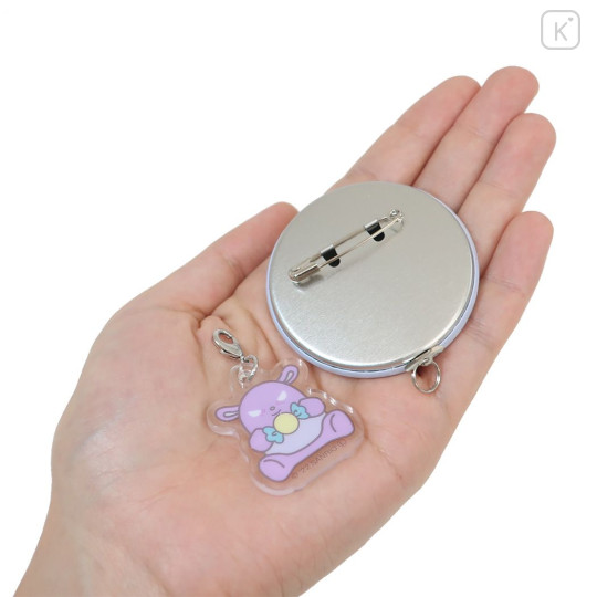 Japan Sanrio Can Badge Pin & Charm - Kuromi / Baku - 2