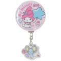 Japan Sanrio Can Badge Pin & Charm - My Melody / Friend - 1