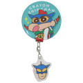 Japan Crayon Shin-chan Can Badge Pin & Charm - Action Mask - 1