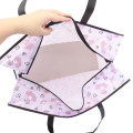 Japan Sanrio Large Shopping Bag - My Melody / Ururu Heart Series - 3