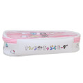 Japan Sanrio Clear Pen Pouch & Mesh Pouch - Characters / Pink - 2