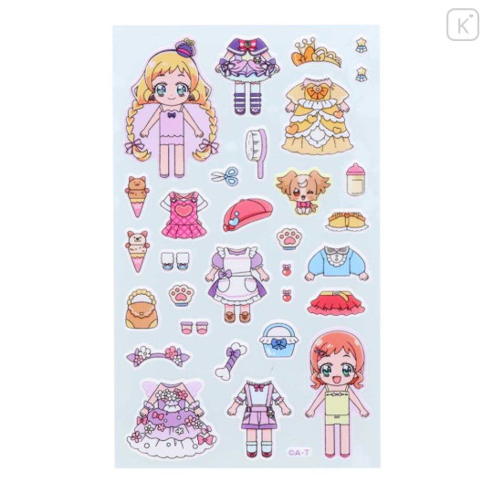 Japan Wonderful PreCure Sticker - Transformation : Purple - 3