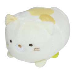 Japan San-X Plush Badge & Bag Charm - Sumikko Gurashi Neko