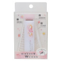 Japan Sanrio Folding Compact Comb & Brush & Mirror - Kirby & Waddle Dee - 1