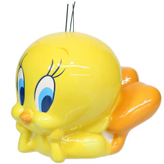 Japan Looney Tunes Ceramic Piggy Bank - Tweety