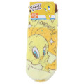 Japan Looney Tunes Fluffy Socks - Tweety : Yellow - 1