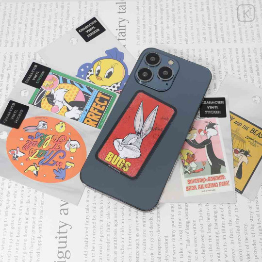 Japan Looney Tunes Vinyl Sticker - Tweety / Blue - 2