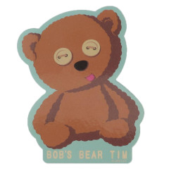 Japan Minions Vinyl Sticker - Bob's Teddy Tim