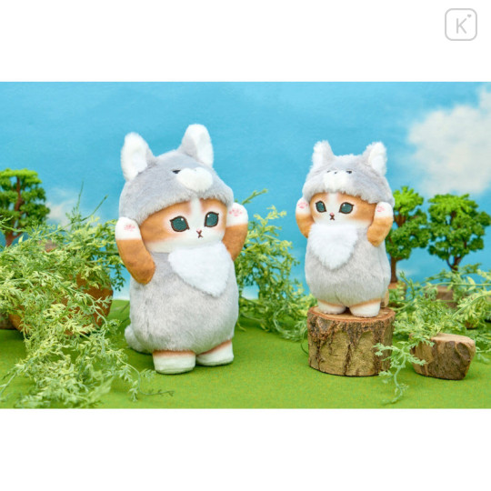 Japan Mofusand Stuffed Plush Toy (SS) - Cat / Cosplay Wolf - 2
