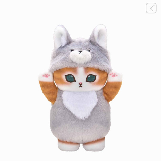 Japan Mofusand Stuffed Plush Toy (SS) - Cat / Cosplay Wolf - 7