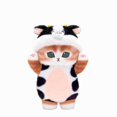Japan Mofusand Stuffed Plush Toy (SS) - Cat / Cosplay Cow