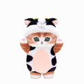 Japan Mofusand Stuffed Plush Toy (SS) - Cat / Cosplay Cow - 1