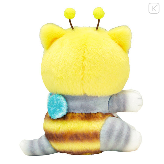 Japan Mofusand Mascot Holder Plush Clip - Cat / Cosplay Bee - 4
