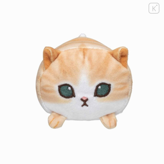 Japan Mofusand Mini Fluffy Plush Toy - Brown Cat - 4