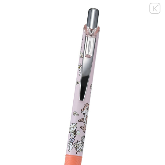 Japan Disney Store EnerGel Gel Ballpoint Pen - Chip & Dale / Flower - 3