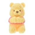 Japan Disney Store Fluffy Plush Keychain - Pooh / Hide And Seek - 4