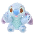 Japan Disney Store Fluffy Plush Keychain - Stitch / Hide And Seek - 4