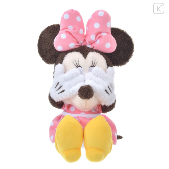 Japan Disney Store Stuffed Plush Toy - Minnie Mouse / Hide And Seek - 1