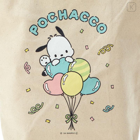 Japan Sanrio Tote Bag - Pochacco Party - 4