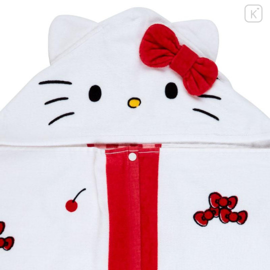 Japan Sanrio Original Hooded Towel - Hello Kitty - 4