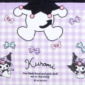 Japan Sanrio Original Hooded Towel - Kuromi - 5