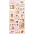 Japan San-X Sheet Sticker - Rilakkuma / Memory Frame Pink - 1