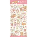 Japan San-X Sheet Sticker - Rilakkuma / Full of Strawberry Day B - 1