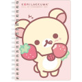 Japan San-X B6SP Notebook - Korilakkuma / Full of Strawberry Day A - 1