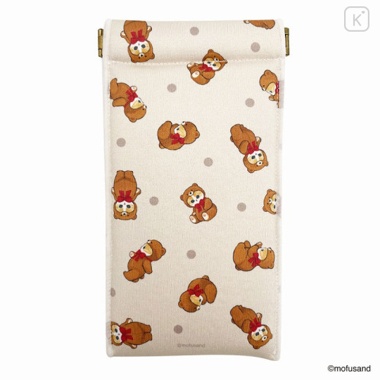 Japan Mofusand Exhibition Spring-Mouth Pouch (M) - Cat / Teddy Bear Cosplay - 4
