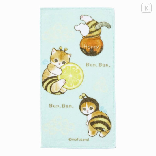 Japan Mofusand Store Mini Towel Set of 3 - Cat / Bee & Flora & Devil - 3