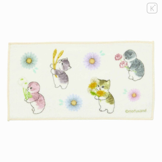 Japan Mofusand Store Mini Towel Set of 3 - Cat / Bee & Flora & Devil - 4