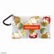 Japan Mofusand Multi Clear Pouch (S) with Carabiner - Cat / Fruits
