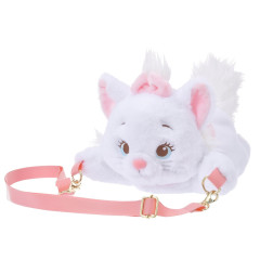 Japan Disney Store Pochette Shoulder Bag - Marie Cat / Stuffed Toy Style