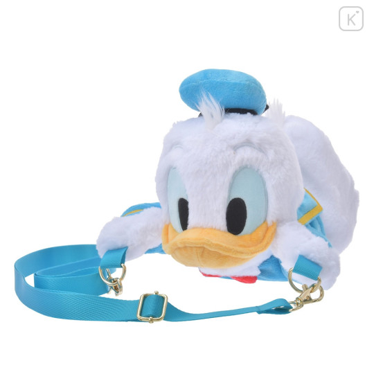 Japan Disney Store Pochette Shoulder Bag - Donald Duck : Stuffed Toy Style - 1