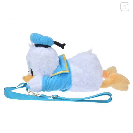 Japan Disney Store Pochette Shoulder Bag - Donald Duck : Stuffed Toy Style - 3