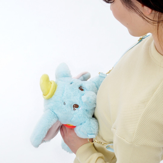 Japan Disney Store Pochette Shoulder Bag - Dumbo / Stuffed Toy Style - 1