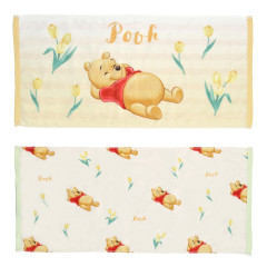 Japan Disney Store Face Towel Set of 2 - Pooh / Chill Life