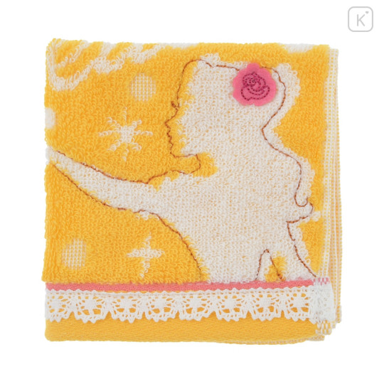 Japan Disney Store Towel Handkerchief - Belle / Silhouette - 3