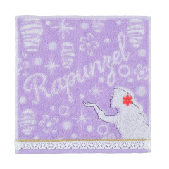 Japan Disney Store Towel Handkerchief - Rapunzel / Silhouette