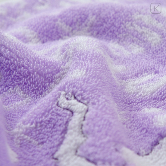 Japan Disney Store Towel Handkerchief - Rapunzel / Silhouette - 5