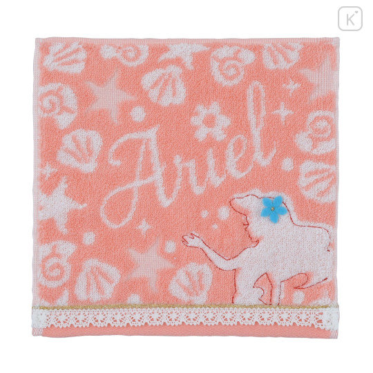 Japan Disney Store Towel Handkerchief - Ariel / Silhouette - 1
