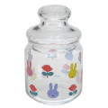 Japan Miffy Jar Glass Storage Container - Rose - 1